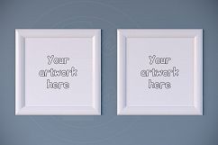 Kit of two white square mock ups Product Image 1
