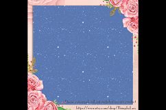 100 Seamless Starry Night Texture Digital Papers Product Image 2