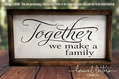 Home &amp; Family Big Bundle of 31 SVG Cut Files Product Image 3