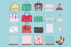 Ladies Luxury Bags walk-in closet Product Image 3