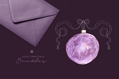 Christmas Watercolor Baubles Product Image 4