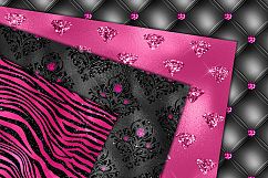 Bright Pink and Black Glam Textures Product Image 2