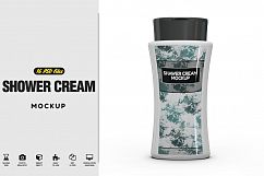 Shower  Cream Mockup Product Image 1
