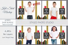 Kids t shirt Mockup Back to School Bundle Product Image 1