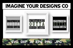 Straight Outta Bootcamp SVG Digital Cut File Product Image 2