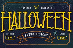 Halloween Retro Designs Product Image 1