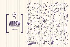 Doodle Arrows Vector Set Product Image 1