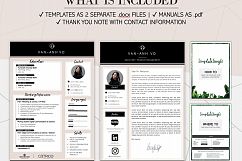 Modern Resume Template Pack - CLASSY - Professional CV &amp; Cover Letter Template for Word (A4 Format) *fully customizable* Product Image 5