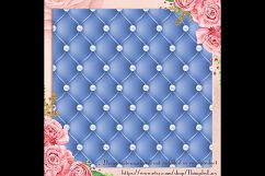 100 Seamless Pearl Upholstery Tufted Quilted Digital Papers Product Image 2