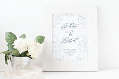 Floral Illustrations, Sketchy Hand Drawn Botanical Illustrations Product Image 2