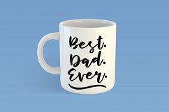 Best dad ever SVG PNG EPS DXF Father&#039;s day SVG design Product Image 2