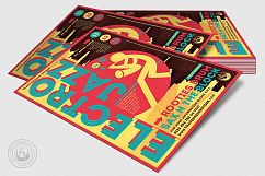 Electro Jazz Flyer Template Product Image 4