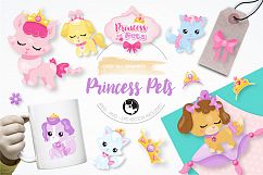 princess pets graphics and illustrations Product Image 1