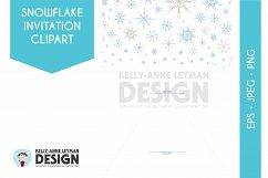 Printable Holiday Invitation, Printable Winter Invitation Product Image 2