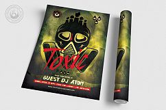 Toxic Night Flyer Template Product Image 3