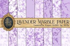 16 Lavender Glitter Marble Texture Digital Papers Product Image 1