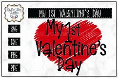 Valentine&#039;s Day SVG Cut File Bundle  Product Image 4