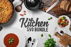 Kitchen Svg Bundle - Kitchen Quotes Svg - Chef Svg - Sayings Product Image 1