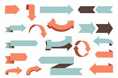 Vector Arrows Set - Retro and Modern Product Image 4