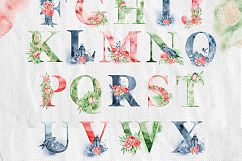 Watercolor peonies romantic floral clipart Product Image 14