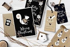 Welcome Christmas Scandinavian illustrations, cards, patterns Product Image 2