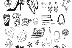 Fashion/Lifestyle illustration pack Product Image 4