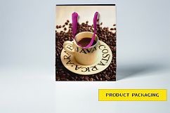 Espresso Cup of Coffee and Costa Rica Arabica Beans Product Image 4
