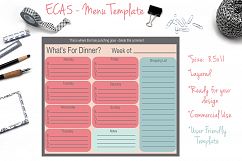 Menu Template Product Image 1