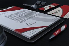 Red Corporate Identity Product Image 2