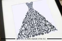 Wedding Dress SVG / DXF / EPS Files Product Image 3