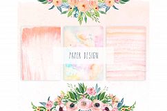 Watercolor Floral Kiss of Spring Product Image 4