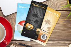 3 Banners.Summer Party.Vector illustration Product Image 2
