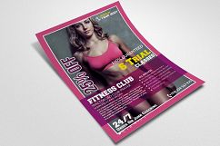Body Fitness Club Flyer Template Product Image 2