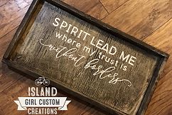 Spirit Lead Me Where My Trust Is Without Borders  Product Image 3