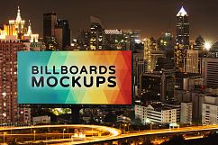Billborad Mockups at Night Vol.1 Product Image 12