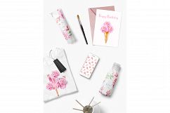 Watercolor Sweet Flowers Product Image 5