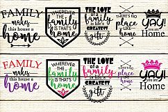 Family quotes bundle svg cutting files,svg quote bundles Product Image 2