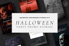 Halloween Animated Instagram Stories Templates - Event Promo Product Image 1