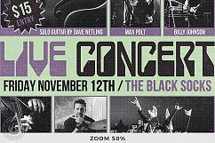 Live Concert Flyer Template V10 Product Image 7