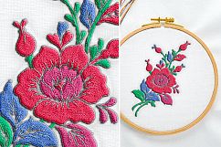 Embroidery Photoshop Action Product Image 3