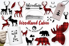 Woodland cabin graphics and illustrations Product Image 1