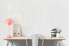 wall mockup, interior wall, desk mockup, blank wall mockup Product Image 3