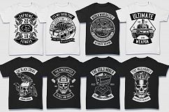 200 Vector Tshirt Designs B/W Concept Product Image 24