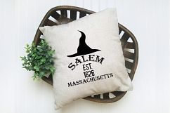 Salem Massachusetts SVG Cut File - Halloween SVG DXF EPS PNG Product Image 6