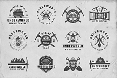 36 Vintage Mining Emblems part 2 Product Image 2