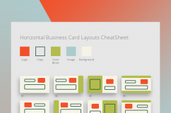 285 Business Card Layouts CheatSheet Product Image 3