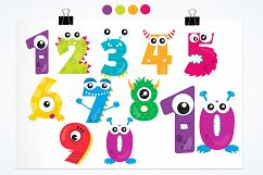 Monster Numbers graphics and illustrations Product Image 2