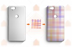 Google Pixel 2 3D Case Design Mockup Back View Product Image 4