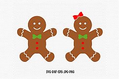 Gingerbread Cookies svg, Gingerman Svg, christmas svg Product Image 1