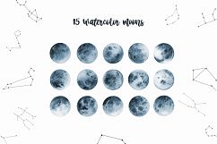 Star Constellation Zodiac watercolor Product Image 4